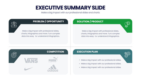 Executive Summary Infographics