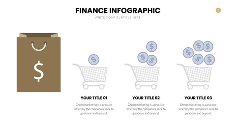 Finance Infographics for Budgets & Financial Reports