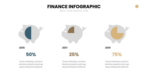 Finance Infographics for Budgets & Financial Reports