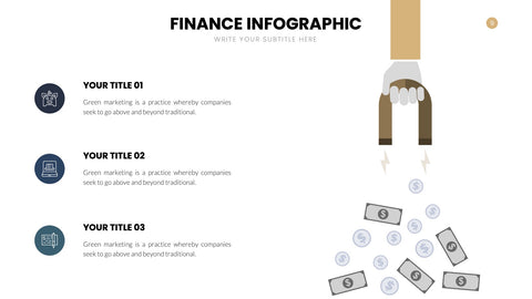 Finance Infographics for Budgets & Financial Reports