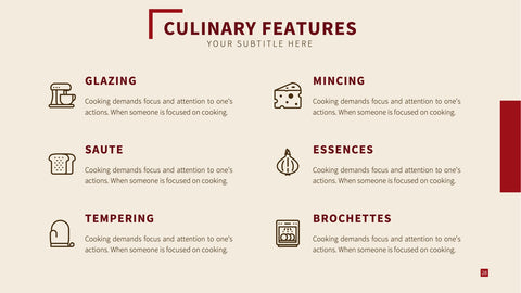 Food Infographics for Menus & Nutrition