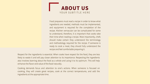 Food Infographics for Menus & Nutrition