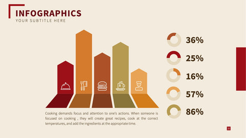 Food Infographics for Menus & Nutrition
