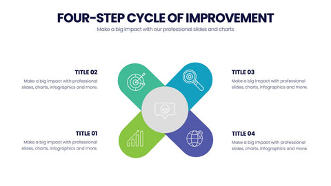 Four Steps Infographics