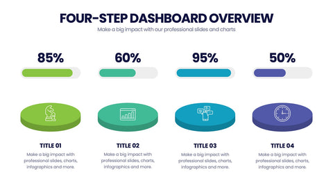 Four Steps Infographics