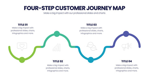 Four Steps Infographics
