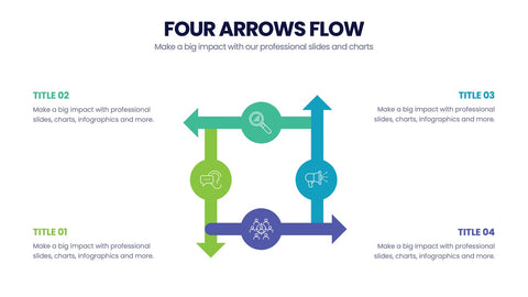 Four Steps Infographics