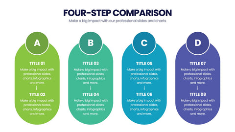 Four Steps Infographics