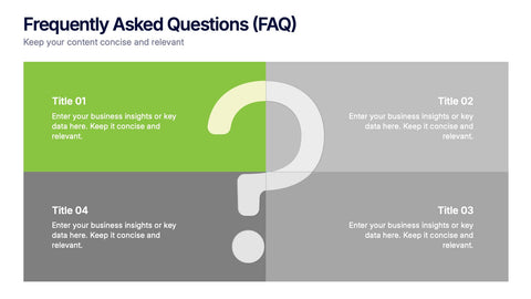 Frequently Asked Questions (FAQ) Presentation