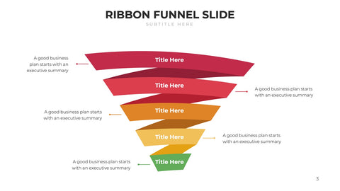 Funnel Infographics for Sales, Marketing & Conversion Analysis