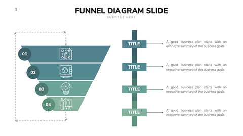 Funnel Infographics for Sales, Marketing & Conversion Analysis