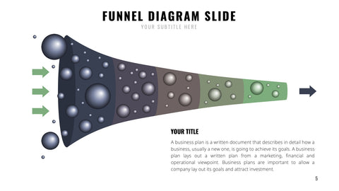 Funnel Infographics for Sales, Marketing & Conversion Analysis