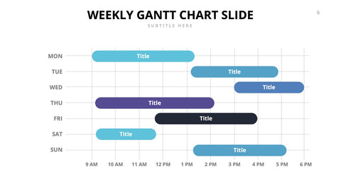 Gantt Infographics for Project Schedules & Planning