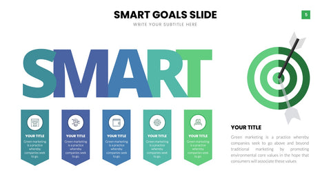 Goals Infographics for OKRs & Planning
