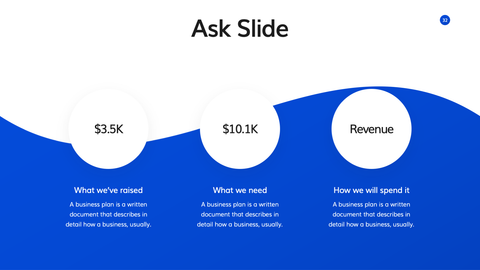 Incubator Startup Presentation Template