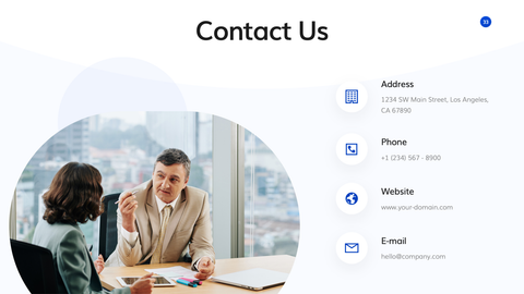 Incubator Startup Presentation Template