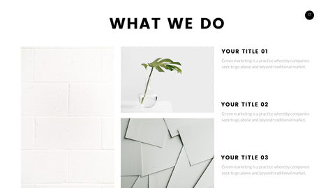 Kaia Minimal Presentation Template