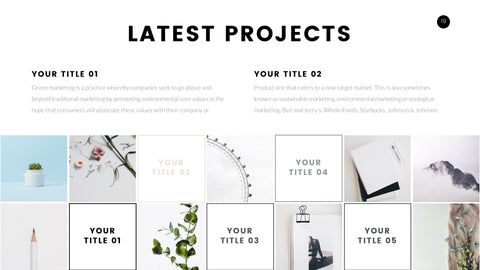Kaia Minimal Presentation Template