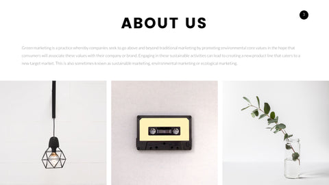 Kaia Minimal Presentation Template