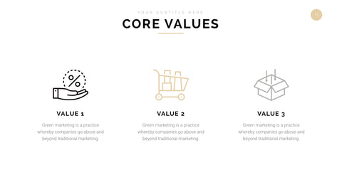Kunzite Minimal Presentation Template