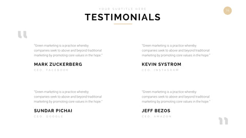 Kunzite Minimal Presentation Template