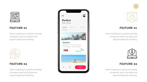 Kunzite Minimal Presentation Template