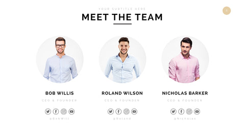 Kunzite Minimal Presentation Template