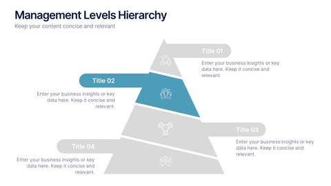 Management Levels Hierarchy Presentation