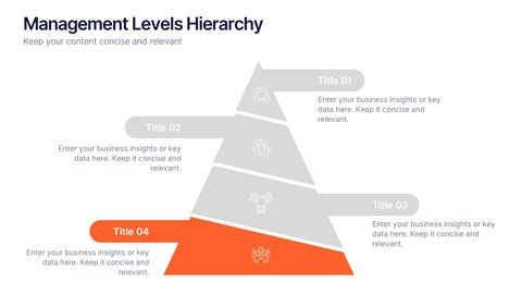 Management Levels Hierarchy Presentation