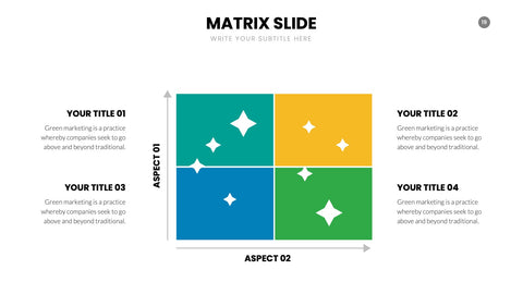 Matrix Infographics for 2x2 Analysis & Strategy