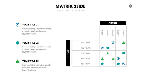 Matrix Infographics for 2x2 Analysis & Strategy