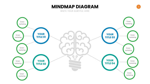 Mindmap Infographics for Brainstorming & Ideas