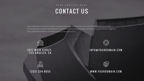 Mystic Minimal Presentation Template