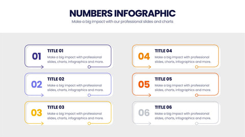 Numbers Infographics