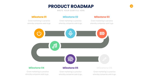 Product Roadmap Infographics