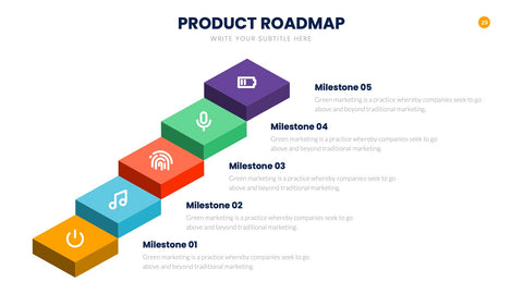 Product Roadmap Infographics