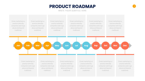 Product Roadmap Infographics