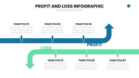 Profit and Loss Infographics