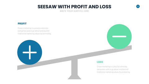 Profit and Loss Infographics