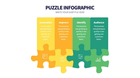 Puzzle Infographics for Solutions & Strategy