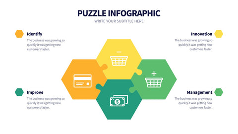 Puzzle Infographics for Solutions & Strategy