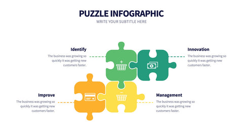 Puzzle Infographics for Solutions & Strategy