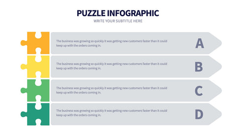 Puzzle Infographics for Solutions & Strategy