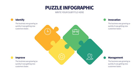 Puzzle Infographics for Solutions & Strategy
