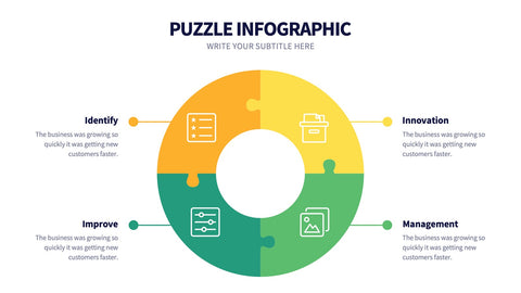 Puzzle Infographics for Solutions & Strategy