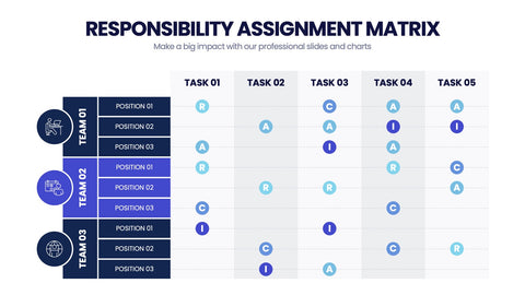 Responsibility Assignment Matrix Infographics