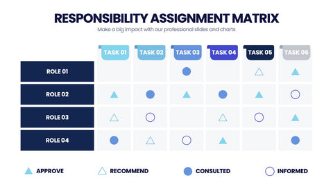 Responsibility Assignment Matrix Infographics