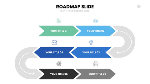 Roadmap Infographics for Strategy & Planning