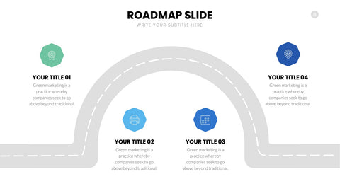 Roadmap Infographics for Strategy & Planning