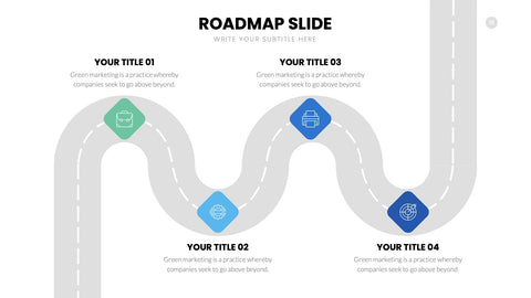Roadmap Infographics for Strategy & Planning